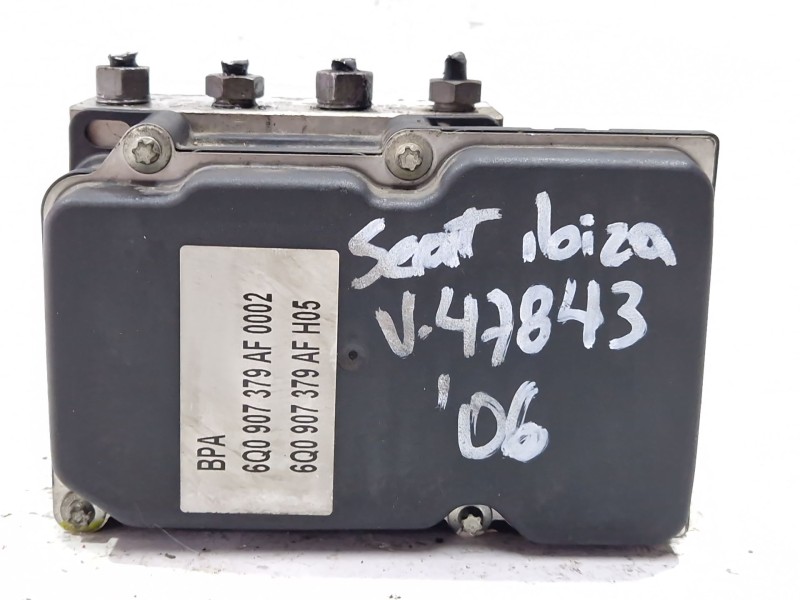Recambio de nucleo abs para seat ibiza iii (6l1) 1.9 tdi referencia OEM IAM 6Q0907379AF  