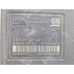 Recambio de nucleo abs para opel zafira 1.9 cdti referencia OEM IAM 10096005703  