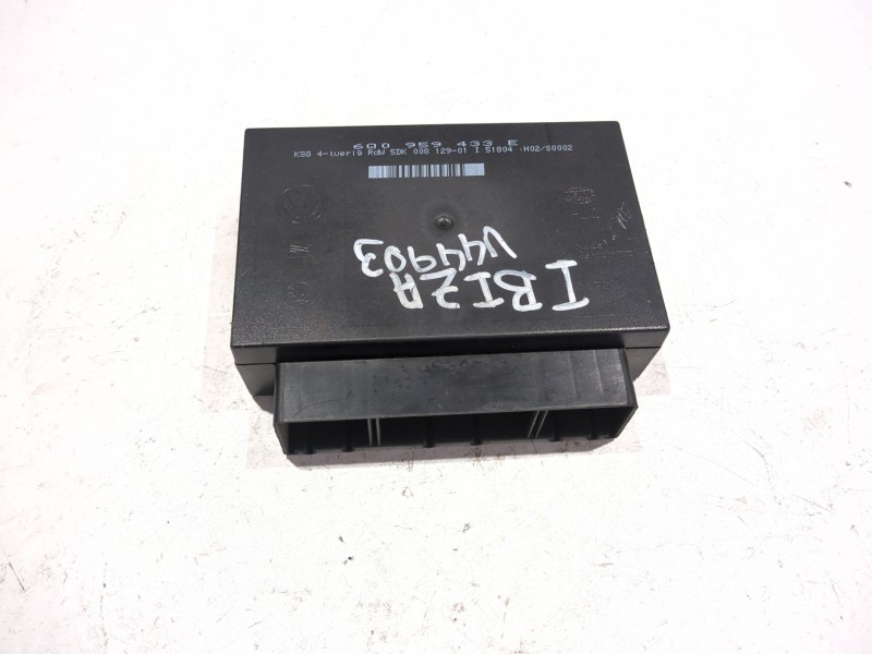 Recambio de centralita cierre centralizado para seat ibiza (6l1)(04.2002) 1.9 sdi referencia OEM IAM 6Q0959433E  