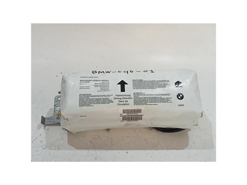Recambio de airbag salpicadero para bmw serie 3 berlina (e46)(1998) 2.2 320i [2,2 ltr. - 125 kw 24v cat] referencia OEM IAM 3993