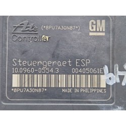 Recambio de nucleo abs para opel astra h twintop 1.6 referencia OEM IAM 10096005543  
