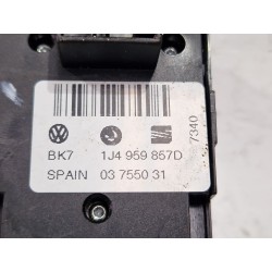 Recambio de mando elevalunas delantero izquierdo para seat leon (1m1) 1.9 tdi referencia OEM IAM 1J4959857D  