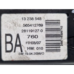 Recambio de pantalla multifuncion para opel astra h twintop 1.6 referencia OEM IAM 13238548  