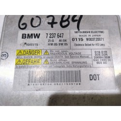 Recambio de centralita luces para bmw 5 (f10) 530 d referencia OEM IAM 7237647  
