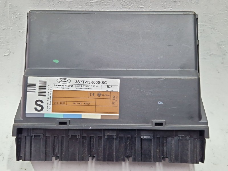 Recambio de modulo electronico para ford mondeo iii (b5y) 2.2 tdci referencia OEM IAM 3S7T15K600SC  