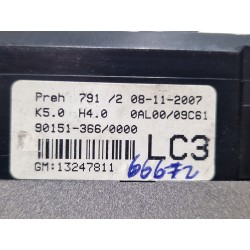 Recambio de mando climatizador para opel astra h twintop 1.6 referencia OEM IAM 901513660000  