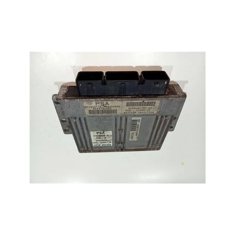 Recambio de centralita inyeccion para citroën xsara familiar (1997) 1.9 td referencia OEM IAM 9643782680  
