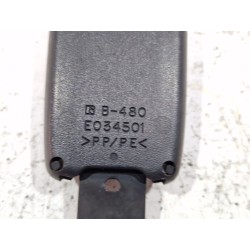 Recambio de enganche cinturon delantero izquierdo para peugeot 307 (3a/c) 2.0 hdi 110 referencia OEM IAM E034501  