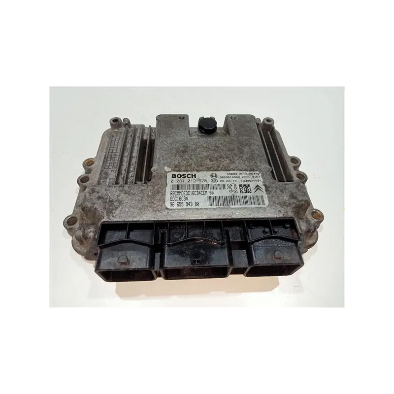 Recambio de centralita inyeccion para peugeot partner furgón 1.6 hdi referencia OEM IAM 0281012620  