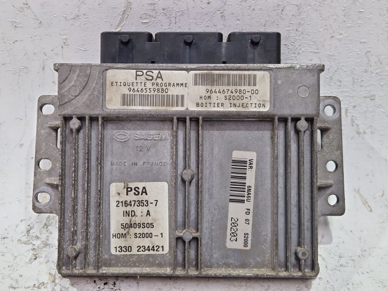 Recambio de centralita inyeccion para citroën xsara picasso (n68) 1.8 16v referencia OEM IAM 9644674980  