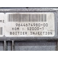 Recambio de centralita inyeccion para citroën xsara picasso (n68) 1.8 16v referencia OEM IAM 9644674980  