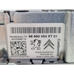 Recambio de sistema audio / radio cd para peugeot 207 (2006) 1.6 hdi referencia OEM IAM 96660454XT01  