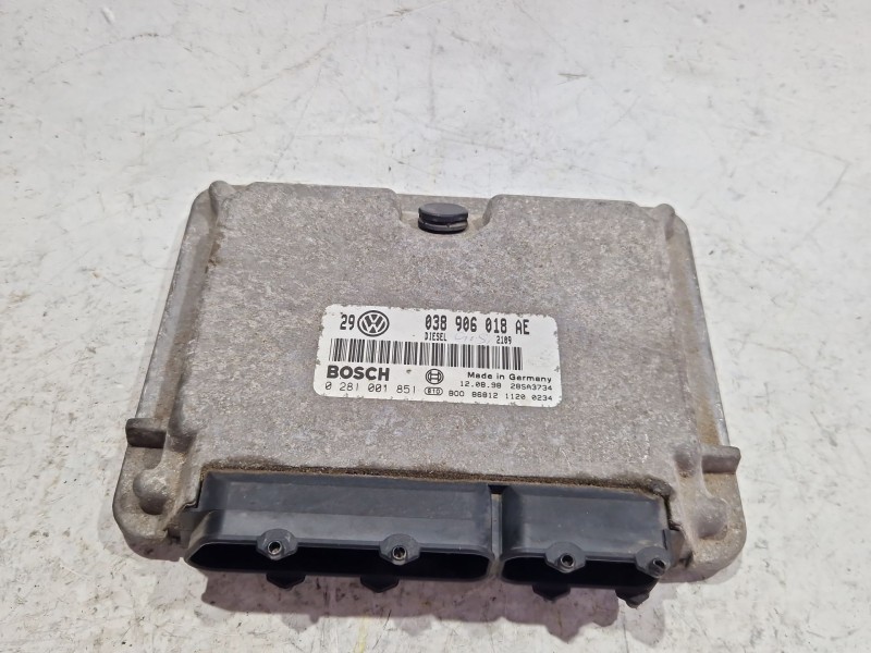 Recambio de centralita inyeccion para audi a4 b6 (8e2) 1.9 tdi referencia OEM IAM 038906018  