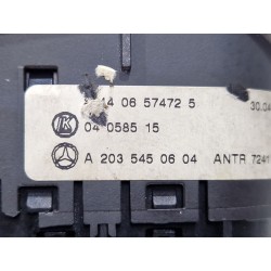 Recambio de mando luces para mercedes-benz clase c (w203) c 200 cdi (203.004) referencia OEM IAM 2035450604  
