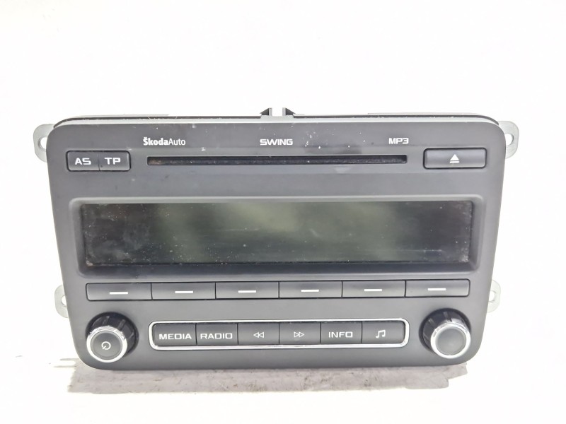 Recambio de sistema audio / radio cd para skoda fabia ii (542) 1.6 tdi referencia OEM IAM 5J0035161D  