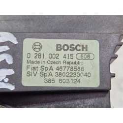 Recambio de potenciometro pedal para fiat i doblo (223) cargo (2001) 1.9 jtd (223zxe1a) referencia OEM IAM 0281002415  