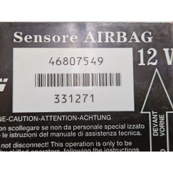 Recambio de centralita airbag para fiat ii panda (169)(2003) 1.2 referencia OEM IAM 46807549  