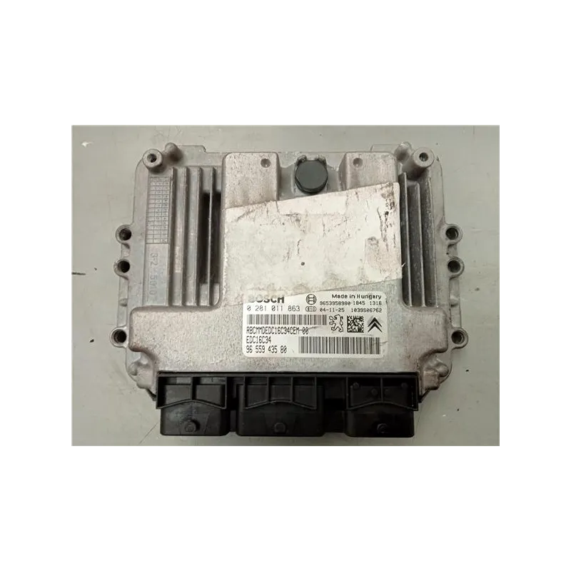 Recambio de centralita inyeccion para citroën c4 coupe (2004) 1.6 16v referencia OEM IAM 0281011863 1039S06762  
