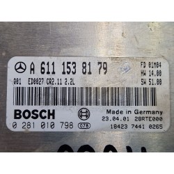 Recambio de centralita inyeccion para mercedes-benz clase c (w203) c 200 cdi (203.004) referencia OEM IAM A6111538179  