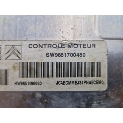 Recambio de centralita inyeccion para citroën c2 (2003) 1.4 referencia OEM IAM SW9661700480  