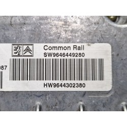 Recambio de centralita inyeccion para peugeot 307 (3a/c) 2.0 hdi 90 referencia OEM IAM 9646449280  
