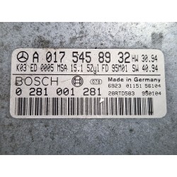 Recambio de centralita inyeccion para mercedes-benz clase c (w202) c 250 d (202.125) referencia OEM IAM A0175458932  