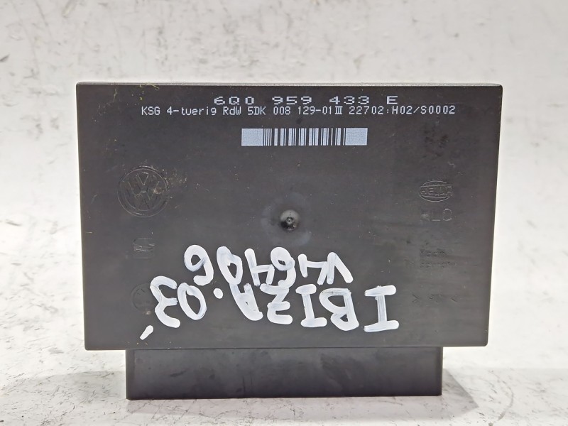Recambio de modulo electronico para seat ibiza iii (6l1) 1.4 16v referencia OEM IAM 6Q0959433E  