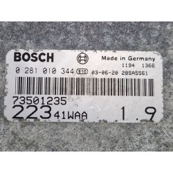Recambio de centralita inyeccion para fiat i doblo (223) cargo (2001) 1.9 jtd (223zxe1a) referencia OEM IAM 0281010344  
