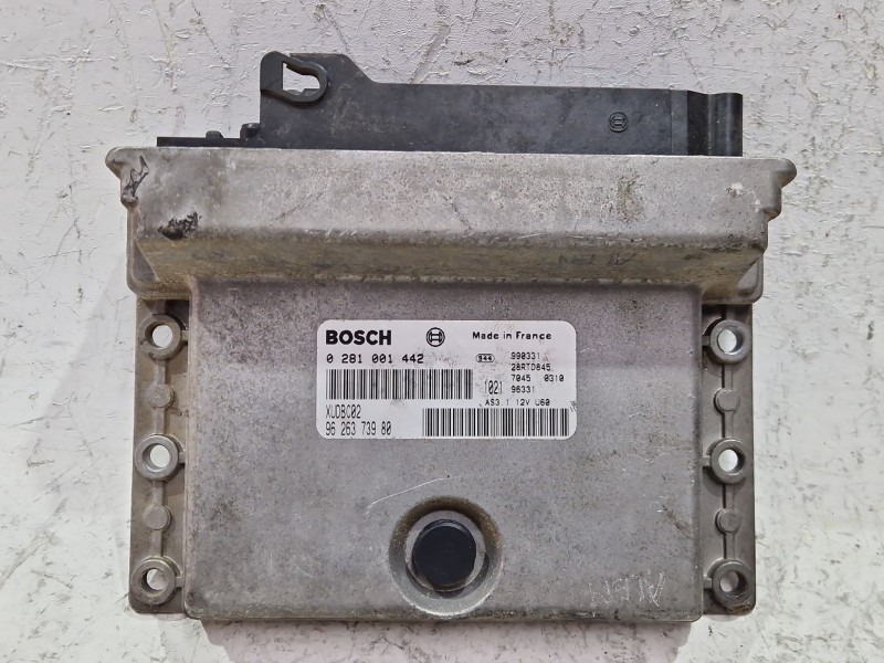 Recambio de centralita inyeccion para citroën evasion (1994) 1.9 td referencia OEM IAM 0281001442  