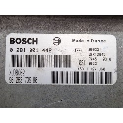 Recambio de centralita inyeccion para citroën evasion (1994) 1.9 td referencia OEM IAM 0281001442  
