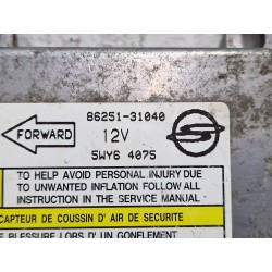 Recambio de centralita airbag para ssangyong actyon sports pick-up 2.0 xdi 4wd referencia OEM IAM 8625131040  