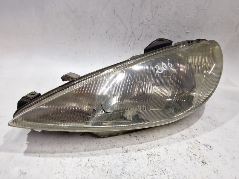 Recambio de faro delantero izquierdo para peugeot 206 (1998) 1.9 d referencia OEM IAM 9640559580  