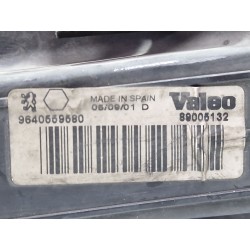 Recambio de faro delantero izquierdo para peugeot 206 (1998) 1.9 d referencia OEM IAM 9640559580  