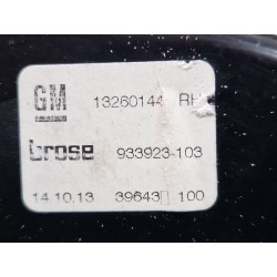 Recambio de mecanismo elevalunas delantero derecho para opel astra j gtc 2.0 cdti (08) referencia OEM IAM 13260144  