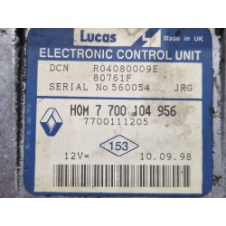 Recambio de centralita inyeccion para renault clio ii (bb_, cb_) 1.9 d (b/cb0j) referencia OEM IAM 7700104956  