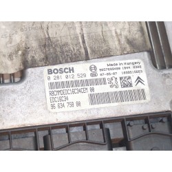 Recambio de centralita inyeccion para peugeot 207 (2006) 1.4 confort [1,4 ltr. - 50 kw hdi] referencia OEM IAM 0281012529  