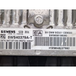 Recambio de centralita inyeccion para peugeot 407 (6d_) 2.7 hdi (6duhzj, 6duhzf) referencia OEM IAM 9648237680  