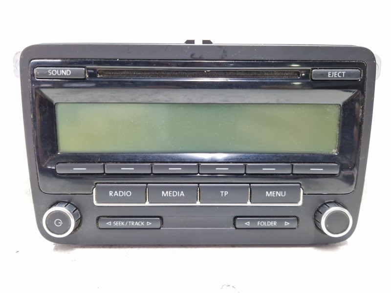 Recambio de sistema audio / radio cd para seat altea (5p1)(03.2004) 1.6 tdi referencia OEM IAM 5P0035186  