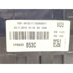 Recambio de cuadro completo para seat altea (5p1)(03.2004) 1.6 tdi referencia OEM IAM 1P0920853C  