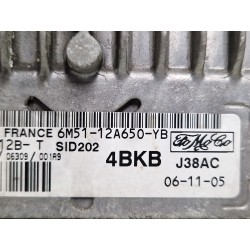 Recambio de centralita inyeccion para ford focus ii (da_) 1.8 tdci referencia OEM IAM 6M5112A650YB  