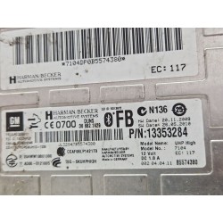 Recambio de modulo electronico para opel insignia berlina (2008) 2.0 cdti referencia OEM IAM 13353284  