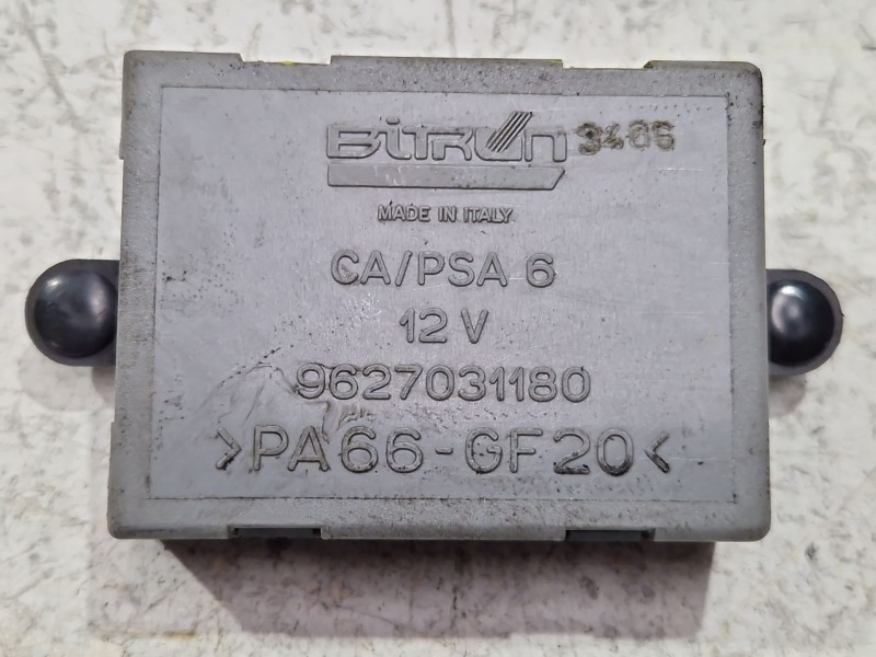 Recambio de modulo electronico para peugeot partner furgoneta/monovolumen (5_, g_) 2.0 hdi referencia OEM IAM 9627031180  