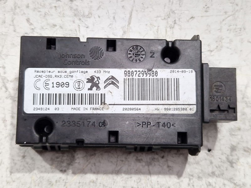 Recambio de modulo electronico para citroën c4 berlina (08.2010) collection e-hdi fap referencia OEM IAM 9807299980  