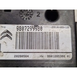 Recambio de modulo electronico para citroën c4 berlina (08.2010) collection e-hdi fap referencia OEM IAM 9807299980  