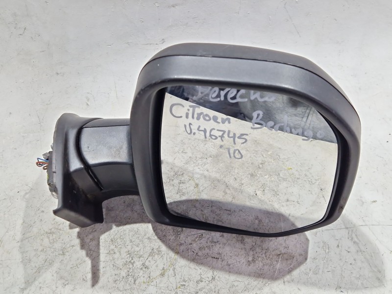 Recambio de retrovisor derecho para citroën berlingo multispace (b9) 1.6 hdi 90 referencia OEM IAM 232636104  