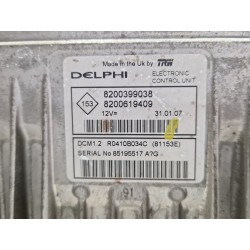 Recambio de centralita inyeccion para renault clio iii dci referencia OEM IAM 8200399038  