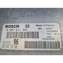 Recambio de centralita inyeccion para peugeot 307 (3a/c) 2.0 hdi 90 referencia OEM IAM 9640938680  