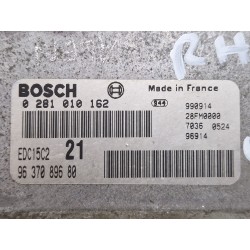 Recambio de centralita inyeccion para peugeot 306 (7b, n3, n5) 2.0 hdi 90 referencia OEM IAM 0281010162  