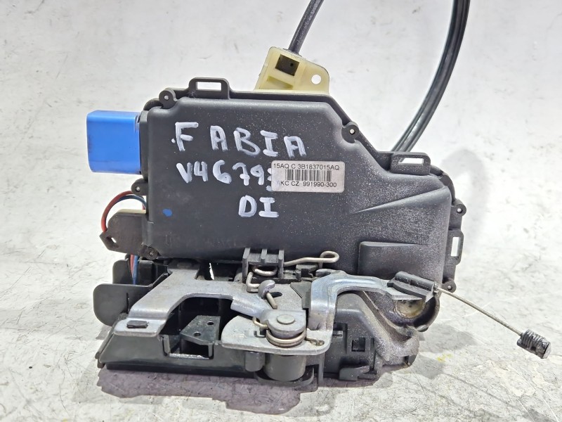 Recambio de cerradura puerta delantera izquierda para skoda fabia i (6y2) 1.9 sdi referencia OEM IAM 991990300  