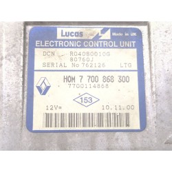 Recambio de centralita inyeccion para renault kangoo i (f/kc0)(1997) d 55 1.9 (kc0d) referencia OEM IAM 7700868300  